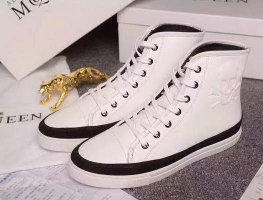 Alexander McQueen High-Top Fashion Men Shoes--002